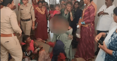 In Guna Collectorate, women took off their clothes, clashed with policemen and women; Furious over groom's death in police custody, Guna, Kalluram News, Today Udates, Guna Crime, Deva Pardi Death Updates