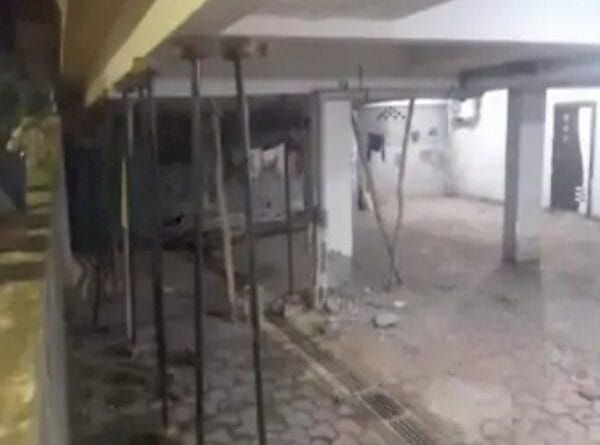 Major accident averted in Gwalior, building tilted due to breaking of pillar of 5 storey multi: vacate flat at midnight, Gwalior, Kalluram News, Today Updates, MP News