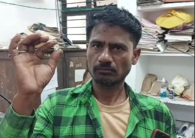 Farmer found diamond worth one crore in Panna, said - will spend on child's education, Panna, Daimond found in Panna, Kalluram News, Today Updates, MP News