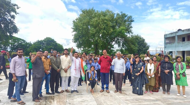 Akhand Bharat program organized in Jaura's school, social worker said - it is important to be aware, Joura, Kalluram News, Today Updates, Morena