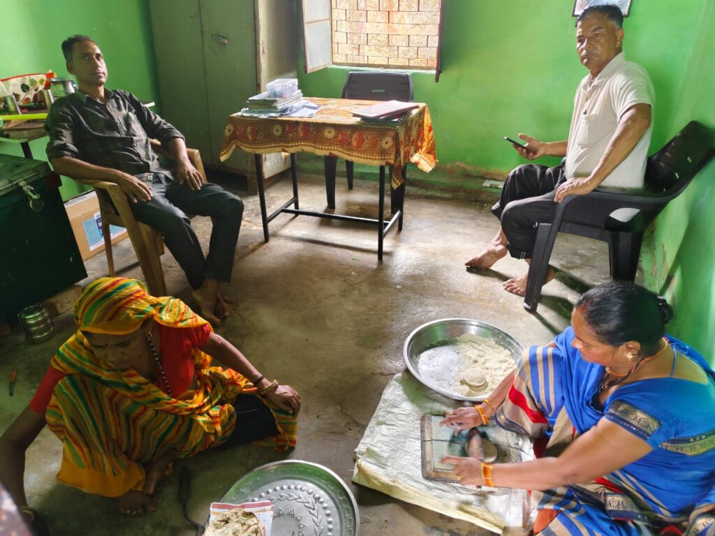 Primary School surrounded by mud and dirt in Chambal