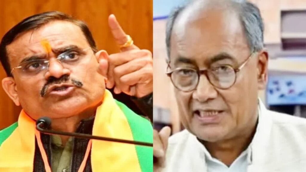 दिग्विजय सिंह ने पोस्ट किया झारखंड के पुलिस अफसर का वीडियो, कहा- भाजपाइयों के घर तोड़ेंगे?; वीडी बाेले- इन्हें झूठ परोसने का टेंडर मिला  1 Controversial Statement of Congress Leader Digvijay Singh At Ranchi Case