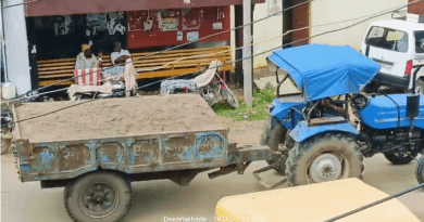 विदिशा के सिरोंज में धड़ल्ले से हो रहा रेत का अवैध उत्खनन, अफसर मौन 4 Illegal sand mining going on indiscriminately In Sironj