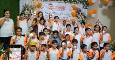 ग्वालियर की सुश्रुत अबेकस के दो स्टूडेंट्स को चैंपियन ट्रॉफी-गोल्ड मेडल, 32 छात्रों को मेडल 2 Champion Trophy-Gold Medal to two students of Sushruta Abacus in Gwalior