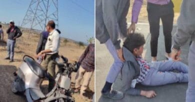 कार और स्कूटी भिड़े, शाजापुर केंद्रीय विद्यालय के दो छात्र घायल  5 Two students of Shajapur Kendriya Vidyalaya injured in Road Accident