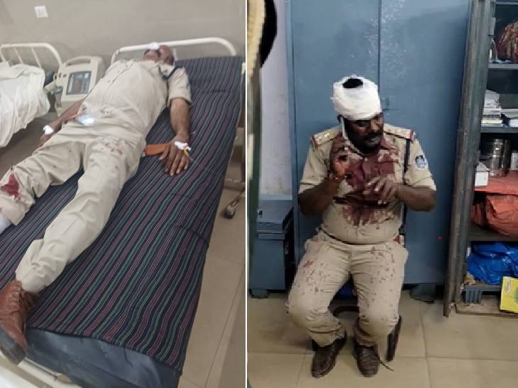 मऊगंज में टीआई समेत पुलिस टीम पर हमला, ASI की मौत: आरोपियों ने युवक को बंधक बनाकर पीटा, उसे बचाने गए थे 2 ASI Dead in Attack on police team including TI in Mauganj