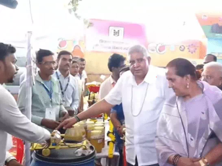 उपराष्ट्रपति बोले– पहलगाम का जवाब ऑपरेशन सिंदूर से दिया, नरसिंहपुर में कहा– दुनिया ने लोहा माना 3 Vice President said- Pahalgam was answered with Operation Sindoor