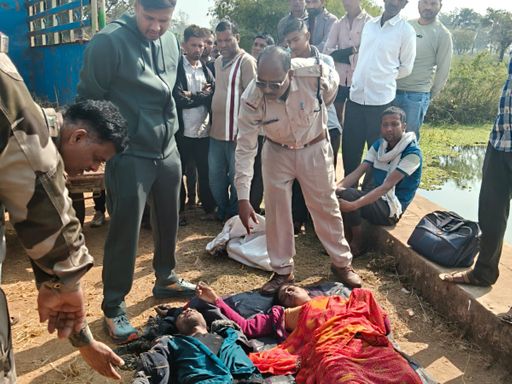 The bodies of the missing brother-in-law and daughter-in-law were found in a pond in Balaghat a day ago