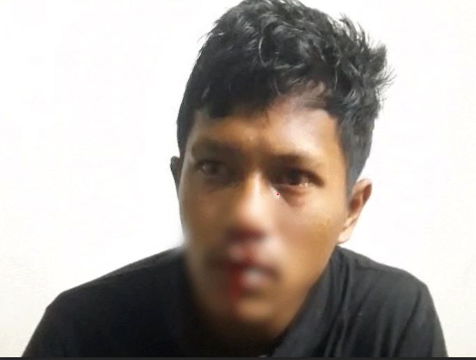 Assam student kicked and punched in the face In Anuppur