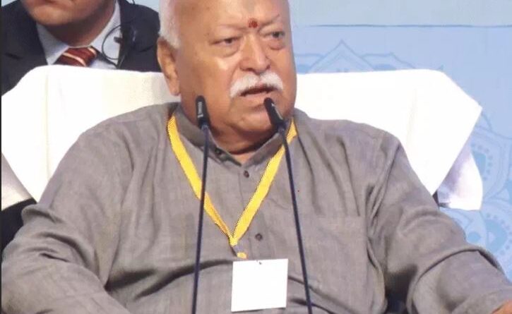 RSS chief Mohan Bhagwat said, "The world listens to power, not truth