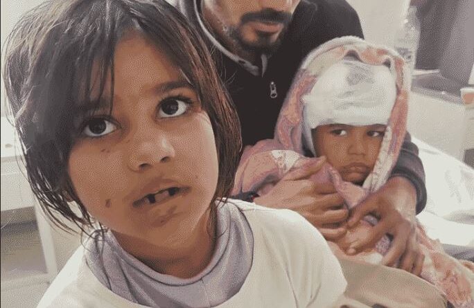 8-year-old girl fights dog to save younger brother In Rajgarh